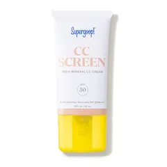 Supergoop! - CC Screen 100% Mineral CC Cream SPF 50 - 110C – fair with cool undertones