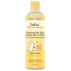 Babo Botanicals - Moisturizing Baby Bubble Bath - Oatmilk