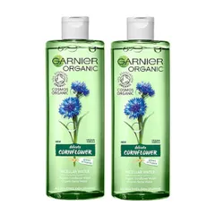 Garnier - Organic Cornflower Micellar Cleansing Water Duo Pack