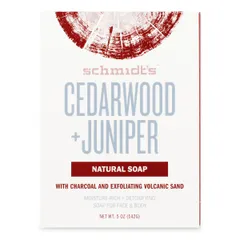 Schmidt's - Cedarwood + Juniper Natural Bar Soap