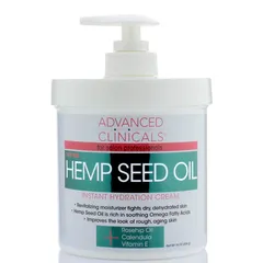ADVANCED CLINICALS - Hemp Seed Oil Cream