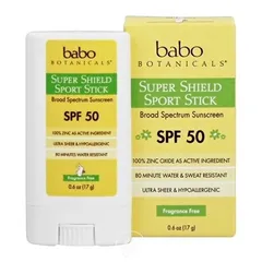 Super Shield Sport Sunscreen Stick Fragrance - SPF 50 - , Pack of 2