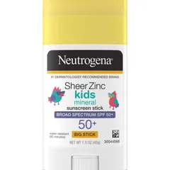 Sheer Zinc Kids Mineral Sunscreen Stick Broad Spectrum SPF 50+