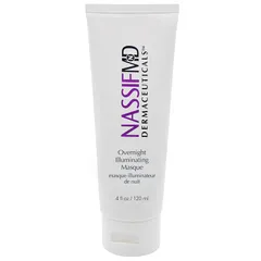 NassifMD Dermaceuticals - Overnight Leave-On Rejuvenating Masque that Hydrates, Brightens, Evens Skin Tone & Illuminates