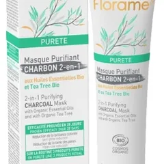Florame - Pureté 2-in-1 Purifying Charcoal Mask Organic