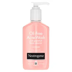 Neutrogena - Oil-Free Pink Grapefruit Acne Facial Cleanser Pink Grapefruit