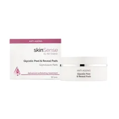 skinSense - Anti-Ageing Glycolic Peel and Reveal Pads