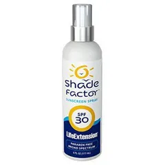 Shade Factors Sunscreen SPF 30 Life Extension Spray
