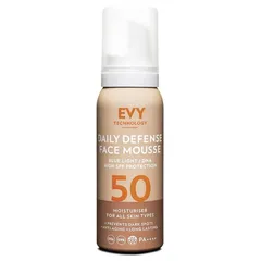 EVY Sunscreen - EVY Daily Defense Face Mousse SPF 50