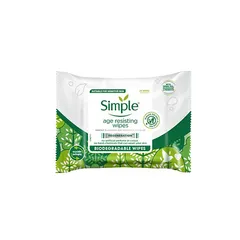 Simple - Biodegradable Age Resisting Cleansing Wipes