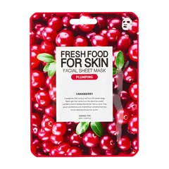 Farm Skin - Fresh Food for Skin Facial Sheet Mask: Cranberry