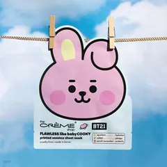The Crème Shop x BT21 BABY - FLAWLESS Like Baby COOKY Printed Essence Sheet Mask