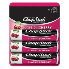 Classic Skin Protectant Flavored Lip Balm Tube, Cherry Flavor