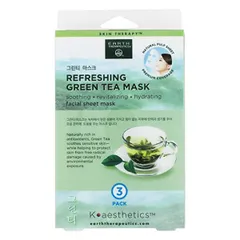 Earth Therapeutics - Refreshing Green Tea Mask 3-Pack