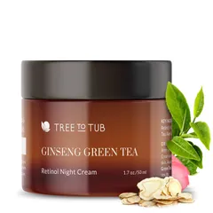 Tree To Tub - Ginseng Green Tea Anti-Aging Retinol Night Cream