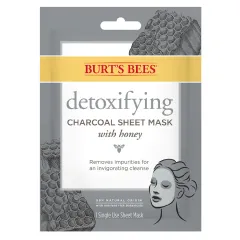 Burt's Bees - Detoxifying Charcoal Sheet Mask