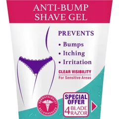 Bikini Zone - Anti-Bump Shave Gel For Sensitive Areas