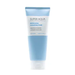 MISSHA - Super Aqua Refreshing Cleansing Foam - Korean Beauty
