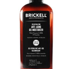 Brickell Men's Products - Rejuvenating Anti-Aging Gel Moisturizer for Men