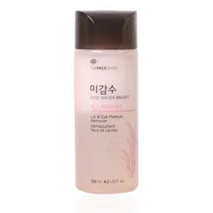 THE FACE SHOP - Rice Water Bright Lip & Eye Makeup Remover