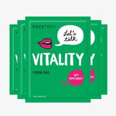 FaceTory - Let's Talk Vitality Sheet Mask- Firming