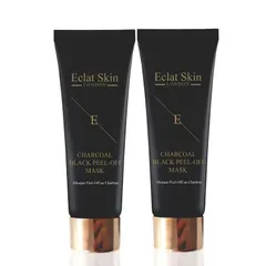 Eclat Skin London - PURIFYING BLACK PEEL-OFF MASK 24K GOLD x 2