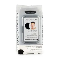 CHARCOAL MAKEUP CLEANSING WIPES 60pc