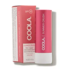 Coola - Mineral Liplux Organic Tinted Lip Balm Sunscreen SPF 30 - Summer Crush