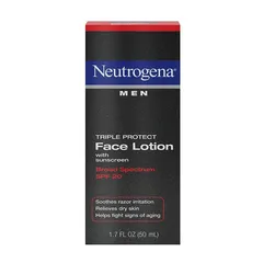 Neutrogena - Triple Protect Face Lotion for Men SPF 20 - 1.7 Ounce