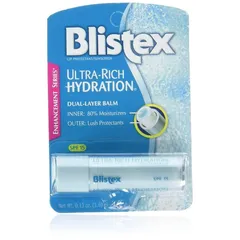 Blistex - Ultra-Rich Hydration Dual Layer Lip Balm, SPF 15, One Lip Balm Stick