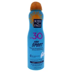 Kiss My Face - Cool Sport Mineral Air Powered Spray Sunscreen SPF 30 by Kiss My Face for Unisex - Sunscreen