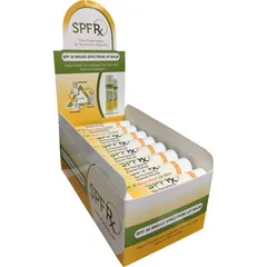 SPF Rx - Shea-Butter Lip Balm SPF 30 with Vitamin E - Sunscreen with organic oils, for a Highly Protective Natural Organic Moisturizing Chap-Free Balm