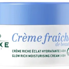 Crème Fraîche de Beauté Glow Rich Moisturising Cream 48H Organic