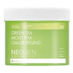 NEOGEN X SUR.MEDIC - Dermalogy Green Tea Moist PHA Gauze Peeling