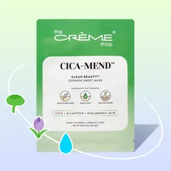 The Crème Shop - CICA-MEND™️ Klean Beauty™️ Essence Sheet Mask