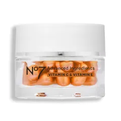 No7 - Advanced Ingredients Vitamin C & Vitamin E Capsules 30pk