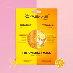 The Crème Shop - Turmeric & Vitamin C Fusion Sheet Mask