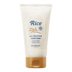 Skinfood - Rice Daily Brightening Scrub Foam
