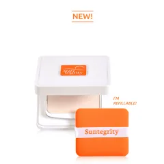 Suntegrity - Pressed Mineral Powder Compact - Translucent, Broad Spectrum SPF 50