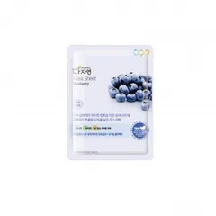 All Natural - Mask Sheet Blueberry - 5 Units