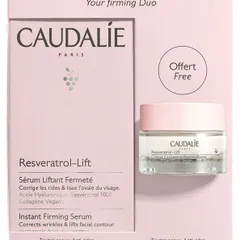 Caudalie - Resveratrol [Lift] Instant Firming Serum + Firming Cashmere Cream Free