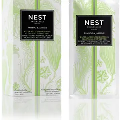 NEST Fragrances - Bamboo & Jasmine Water-Activated Foaming Cleansing Towelettes