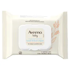 Aveeno - Hand & Face Wipes With Oat Extract Fragrance-Free
