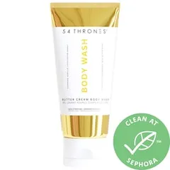 54 Thrones - Moisturizing Butter Cream Body Wash - Non-Stripping with Shea Butter, Ceramides and Niacinamide