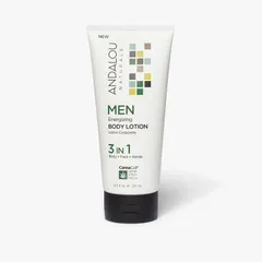 Andalou Naturals - MEN Energizing Body Lotion 3 IN 1