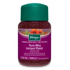 Kneipp - Red Poppy + Hemp Pure Bliss Bath Salt