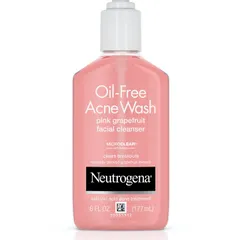 Neutrogena - Pink Grapefruit Acne Face Wash & Cleanser with Vitamin C & Salicylic Acid