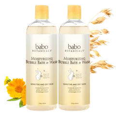 Babo Botanicals - Moisturizing Oat & Calendula Bubble Bath & Wash