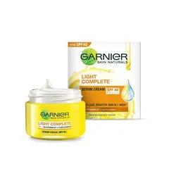 Singh Cart - Garnier Light Complete Serum Cream SPF 40 PA+++