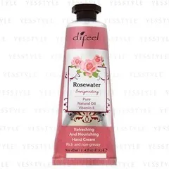 Difeel - Natural Hand Cream Rosewater